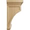 Ekena Millwork 5 1/2"W x 5 1/2"D x 10"H Fluted Mission Corbel, Cherry COR05X05X10FLCH - alternate 2